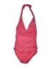 DKNY Solid Pink One Piece Swimsuit Size 8 - photo 1