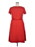 Together Solid Red Casual Dress Size 18 - photo 2