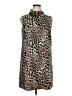 Alex Marie Animal Print Brown Casual Dress Size 16 - photo 1