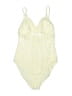 Robin Piccone Chevron-herringbone Ivory One Piece Swimsuit Size 10 - photo 1
