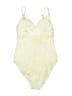 Robin Piccone Chevron-herringbone Ivory One Piece Swimsuit Size 10 - photo 2