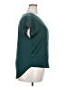 Edgely 100% Polyester Teal Short Sleeve Top Size XXL - photo 4