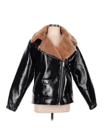Topshop Faux Fur Jacket (view 1)