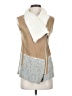 Saturday Sunday 100% Polyester Tan Sweater Vest Size XS - photo 1
