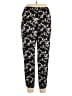Zara Floral Black Casual Pants Size L - photo 2