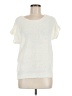 Staccato Ivory Short Sleeve Top Size M - photo 1
