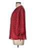 Renee C. 100% Polyester Burgundy 3/4 Sleeve Blouse Size L - photo 5