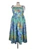 Shein Tropical Blue Cocktail Dress Size 3X - photo 1