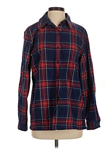 L.L.Bean Long Sleeve Button-Down Shirt (view 1)