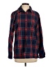 L.L.Bean 100% Cotton Plaid Blue Long Sleeve Button-Down Shirt Size S - photo 1