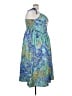 Shein Tropical Blue Cocktail Dress Size 3X - photo 4