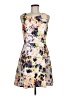 Maeve Floral Gray Cocktail Dress Size 8 - photo 1