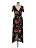 Popular Basics Floral Black Casual Dress Size M - photo 1