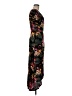 Popular Basics Floral Black Casual Dress Size M - photo 4