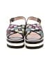 Gucci Argyle Purple Silver Platform Sandals Size EU (IT) 40 / US 10 - photo 2