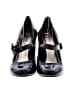 Antonio Melani 100% Leather Black Heels Size 7 1/2 - photo 2