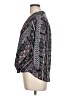 I.N. San Francisco 100% Polyester Black 3/4 Sleeve Blouse Size L - photo 5