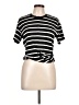Sanctuary Black Short Sleeve Top Size L - photo 1