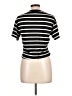 Sanctuary Black Short Sleeve Top Size L - photo 2