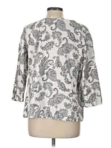 Sag Harbor 3/4 Sleeve Blouse (view 2)