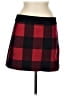 J.Crew 100% Wool Plaid Red Wool Skirt Size 6 - photo 1