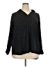 Papermoon 100% Polyester Black Long Sleeve Blouse Size 2X - photo 1