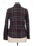 Passport Plaid Burgundy Long Sleeve Blouse Size 16 - photo 2