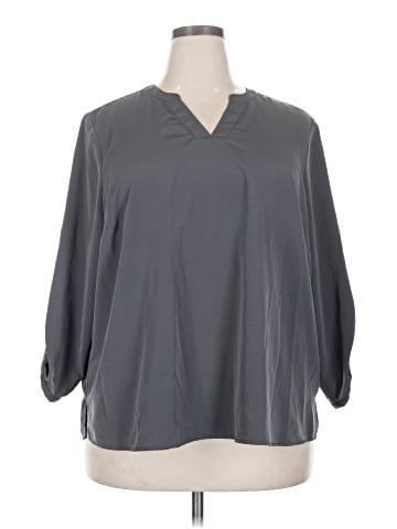 Lands' End 3/4 Sleeve Blouse (view 1)