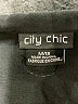 City Chic Black 3/4 Sleeve Button-Down Shirt Size 18 Plus (M) - photo 7