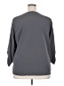 Lands' End 100% Polyester Gray 3/4 Sleeve Blouse Size 20 - photo 2