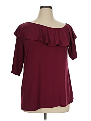 H By Halston 3/4 Sleeve Blouse (view 1)