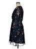 Unbranded Floral Blue Cocktail Dress Size M - photo 5