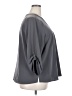 Lands' End 100% Polyester Gray 3/4 Sleeve Blouse Size 20 - photo 4