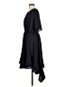 Unbranded 100% Polyester Solid Blue Black Casual Dress Size L - photo 5