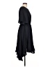 Unbranded 100% Polyester Solid Blue Black Casual Dress Size L - photo 4