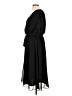 OAK + FORT 100% Polyester Solid Black Casual Dress Size L - photo 5