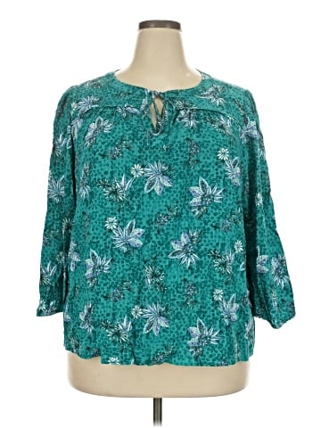 Lane Bryant 3/4 Sleeve Blouse (view 1)