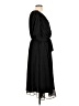 OAK + FORT 100% Polyester Solid Black Casual Dress Size L - photo 4