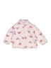 Uniqlo 100% Polyester Hearts Pink Jacket Size 18-24 mo - photo 1