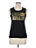 Bella Black Sleeveless T-Shirt Size M - photo 1