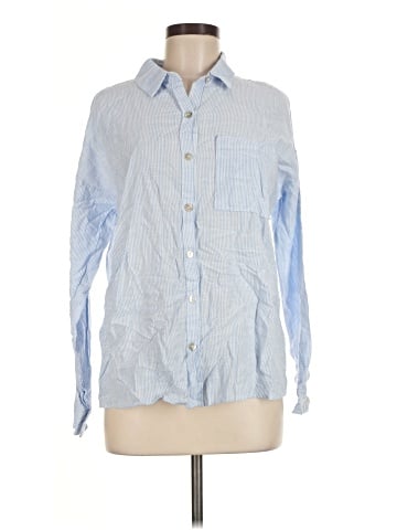Be Cool Long Sleeve Button-Down Shirt (view 1)