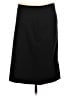 Theory Solid Black Wool Skirt Size 8 - photo 2