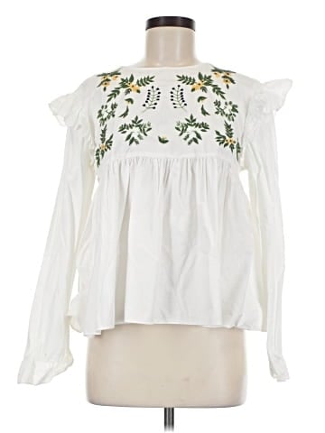 Zara Long Sleeve Blouse (view 1)