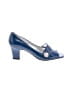 Tahari Blue Heels Size 7 - photo 1