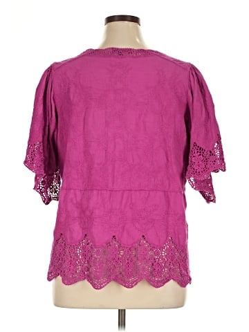 Democracy Short Sleeve Blouse (view 2)