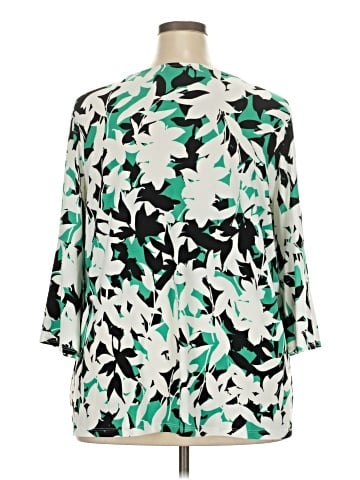 Kasper 3/4 Sleeve Blouse (view 2)