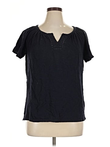Talbots Short Sleeve Henley (view 1)