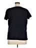 Talbots 100% Cotton Black Short Sleeve Henley Size 1X Petite - photo 2