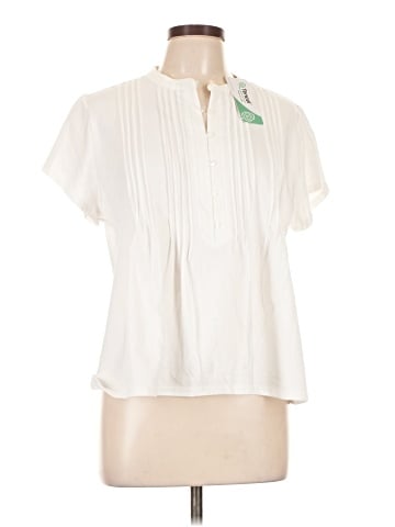 Lands' End Short Sleeve Blouse (view 1)