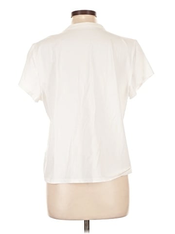 Lands' End Short Sleeve Blouse (view 2)
